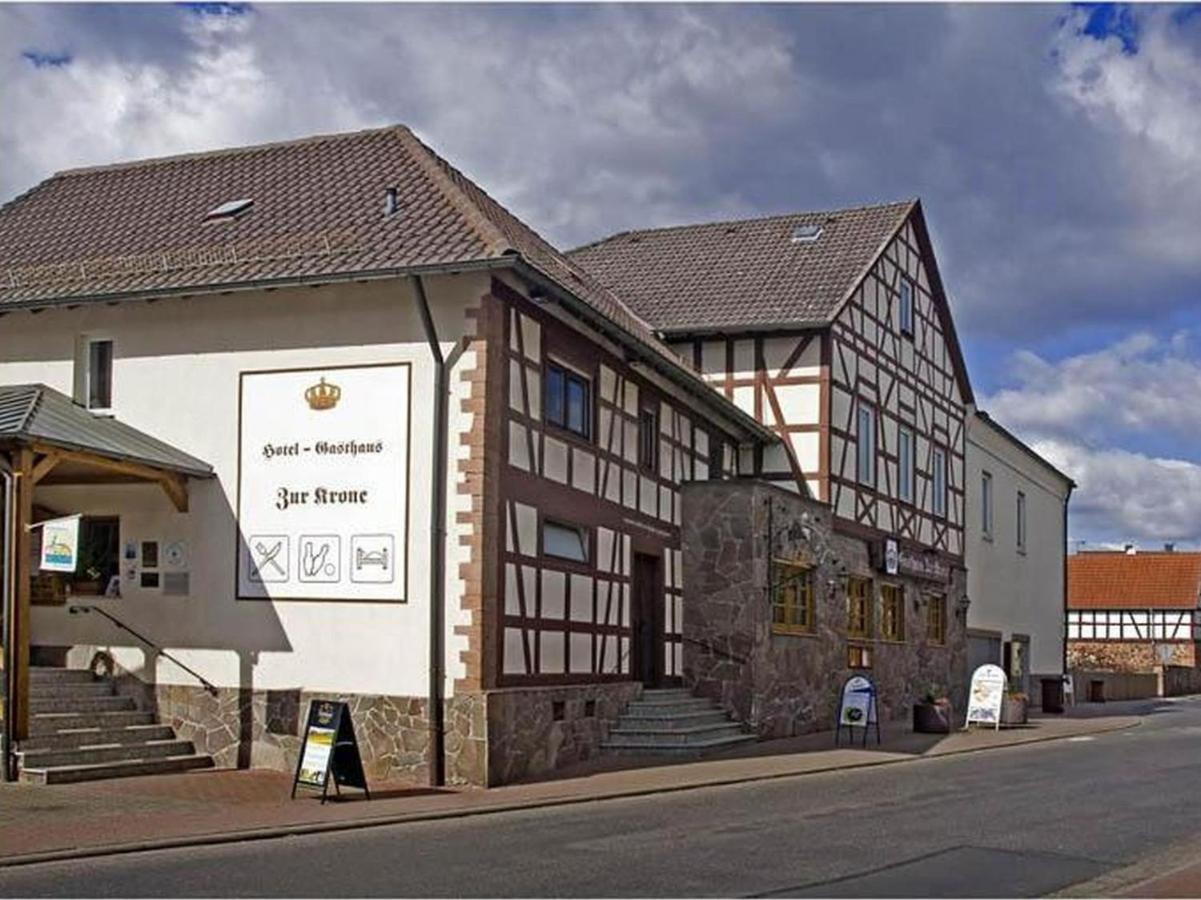 Hotel Zur Krone Ronneburg  Eksteriør billede