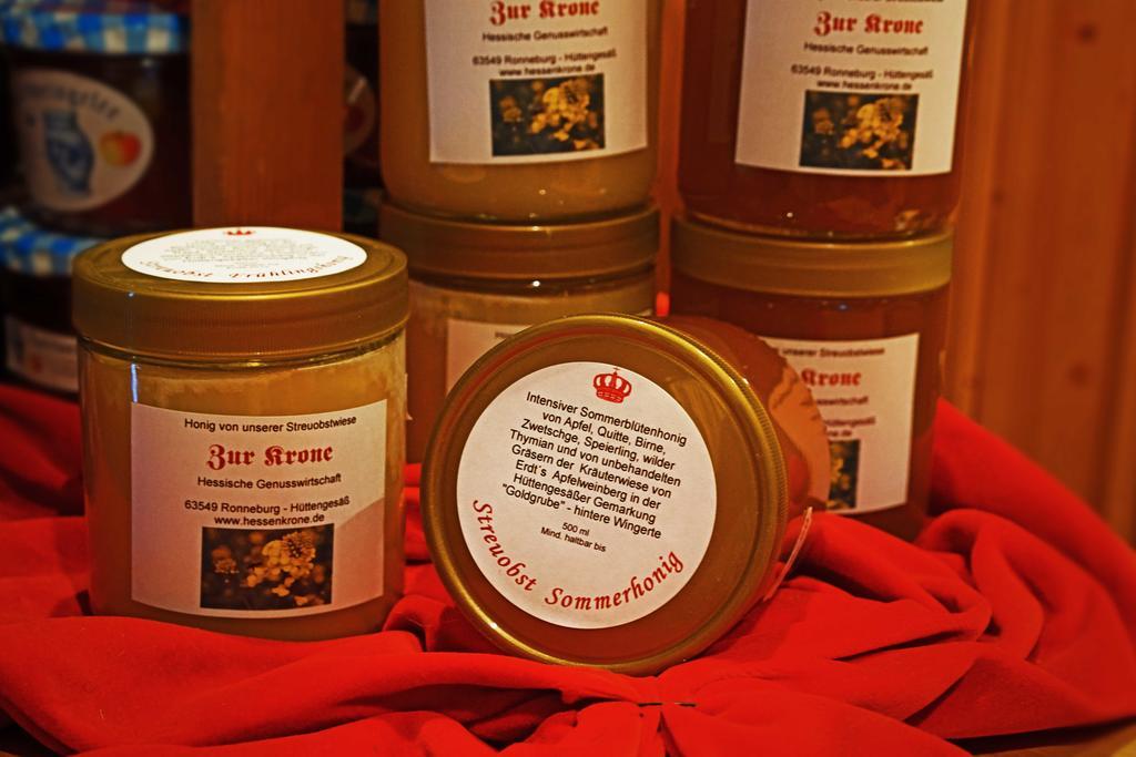 Hotel Zur Krone Ronneburg  Eksteriør billede